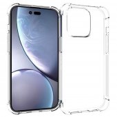Apple iPhone 14 Pro 6.1'' Anti-slip 4 Corners Shockproof Cover Case, Transparent