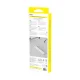 Baseus Smooth Writing Stylus Charging Case with Baseus Simple USB-C 3A Cable 30cm - White
