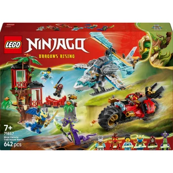 LEGO NINJAGO 71857 Ninja Vehicle Tree House Battle konstravimo rinkinys