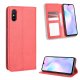 Atverčiamasis dėklas Xiaomi Redmi 9A, raudonas