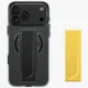 Uniq Heldro Air Magclick dėklas telefonui iPhone 18 Pro Max / 17 Pro Max, juodas