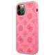 Guess iPhone 12 Pro Max Case Peony Collection Fuchsia