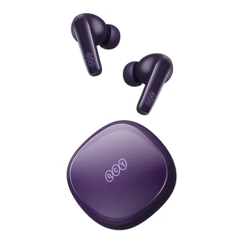 QCY T13X In-Ear TWS Wireless Earphones Bluetooth 5.3 ENC IPX5, Purple