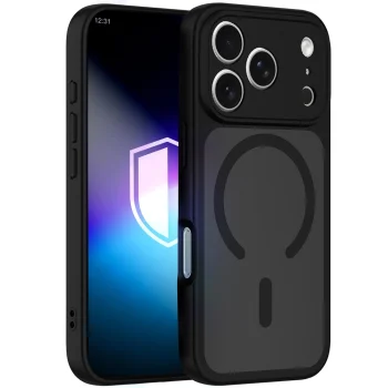 3mk Misty MagCase for iPhone 17 Pro, Black