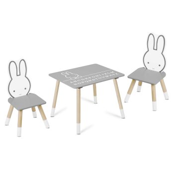 Vaikiškas staliukas su dviem kėdutėmis Ricokids RC-847 Bunny