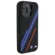 BMW Silicone Random Lines MagSafe dėklas iPhone 16 Pro telefonui, juodas
