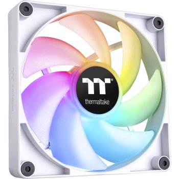 Thermaltake CT140 ARGB Sync korpuso ventiliatoriai 140mm, 2 vnt., balti