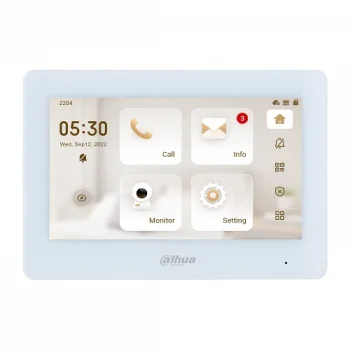 7 colių spalvotas vidaus monitorius VTH5421HW-W Wi-Fi