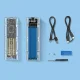 Orico TCM2-C3 M.2 NVMe - USB-C išorinis disko dėklas, mėlynas