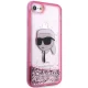 Karl Lagerfeld dėklas iPhone 7 / 8 / SE (2020/2022), rožinis