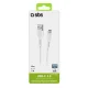 SBS TECABLEMICROC15W USB-A – USB-C laidas 1.5m, baltas