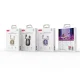 Belaidės ausinės XO X43 TWS Bluetooth 5.4, violetinės
