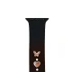 TFO laikrodžio dirželio pakabukai Pin Charms drugelis, 2 vnt., rausvojo aukso