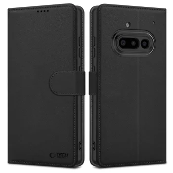 Tech-Protect Wallet atverčiamas dėklas Nothing Phone 3A, Matte Black