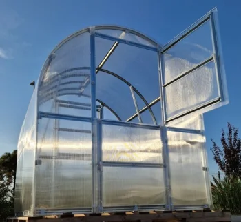 Šiltnamis KLASIKA SLIM 2x2 m (4 m²) su 6 mm polikarbonatu