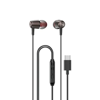 Dudao X1PROT USB-C Wired In-Ear Headphones 1.2m, Black