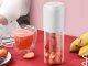 Wireless Mini Smoothie Blender, 150W, 400ml, White