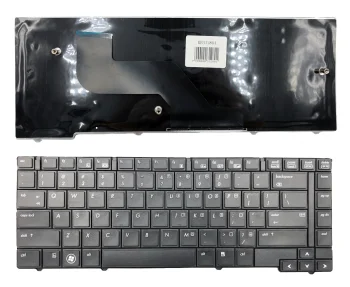 HP Probook 6450B nešiojamojo kompiuterio klaviatūra, juoda