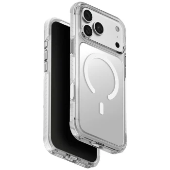 Telefono dėklas Uniq Combat Magclick iPhone 18 Pro Max / 17 Pro Max, Baltas