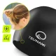 Silikoninė plaukimo kepuraitė TSUNAMI PRO unisex, juoda