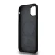 DKNY dėklas iPhone 11 / XR su MagSafe, juodas