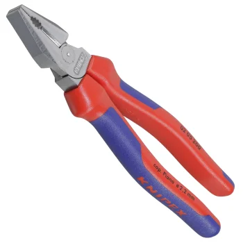 KNIPEX kombinuotosios jėgos replės 200 mm, chromuotos (02 05 200)