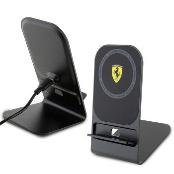 Ferrari MagSafe 2023 Collection belaidis įkroviklis 15W, juodas
