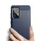 Carbon Case dėklas skirtas Samsung Galaxy A72 4G mėlynas
