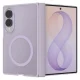 Spigen AirSkin Zero MagFit dėklas Samsung Galaxy Z Fold 8, šviesiai violetinis, matinis