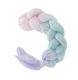 Sintetiniai kanekalono plaukai ombre kasytėms, 60 cm, pasteliniai