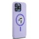 Karl Lagerfeld dėklas iPhone 15 Pro Max su MagSafe, violetinis