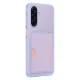 Samsung Galaxy A26 5G dėklas su kortelės lizdu EF-OA266TLEGWW, mėlynas