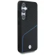 BMW Leather Textured and Smooth MagSafe dėklas skirtas Samsung Galaxy S25, juodas