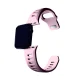 3mk silikoninis laikrodžio dirželis Apple Watch 42 / 44 / 45 / 49 mm, rožinis