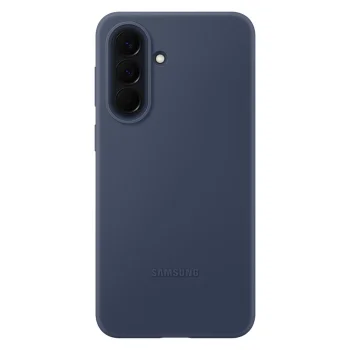 Originalus Samsung Galaxy A57 (SM-A576B/DS) silikoninis dėklas EF-PA576CNEGWW, mėlynas