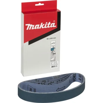 Šlifavimo juosta Makita P-00103, 30x533 mm, K80, 5 vnt.