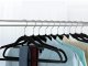 Velvet Clothes Hangers, Non-Slip Suit Hangers, Set of 20, Black