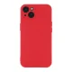 Samsung Galaxy A55 ( SM-A556B/DS ) Matt Silicone Color Case Cover, Red