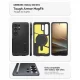 Spigen Tough Armor Mag dėklas Samsung Galaxy S26 Ultra telefonui, juodas