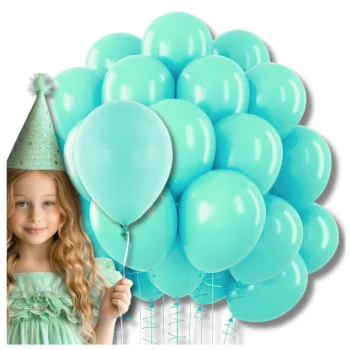 Bakalu lateksiniai balionai, celadono žali, 50 vnt.