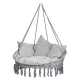 Pakabinamas krėslas Case Stork Nest 129117 XXL, pilkas