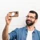 Dėklas Dux Ducis Grit skirtas iPhone 14 Plus su MagSafe, rudas