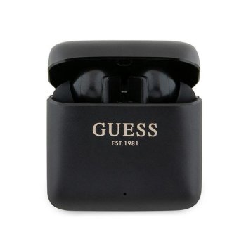 Belaidės ausinės Guess GUTWSSU20ALEGK TWS, juodos