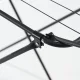Freestanding Folding Clothes Drying Rack 18m, Black