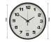 Large Silent Wall Clock 30 cm, Black