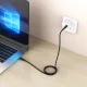 Tech-Protect Ultraboost UB11T USB-C / USB-C laidas 240W 100 cm - Juodas