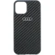 Audi Carbon Fiber dėklas iPhone 11 / Xr 6.1\", juodas