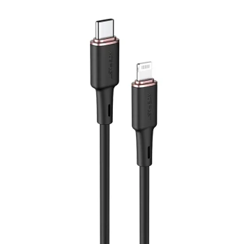 Acefast C2-01 USB-C to Lightning Cable, 30W, 1.2m, Black