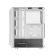 Darkflash DK151 kompiuterio korpusas su 3 RGB ventiliatoriais, baltas