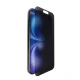 Puro Privacy apsauginis stiklas iPhone 16 / iPhone 15, 9H privatumo filtras